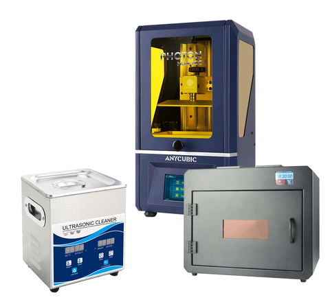 Anycubic Photon Mono SE + Granbo GS0102, 2 л + Wanhao Boxman-1