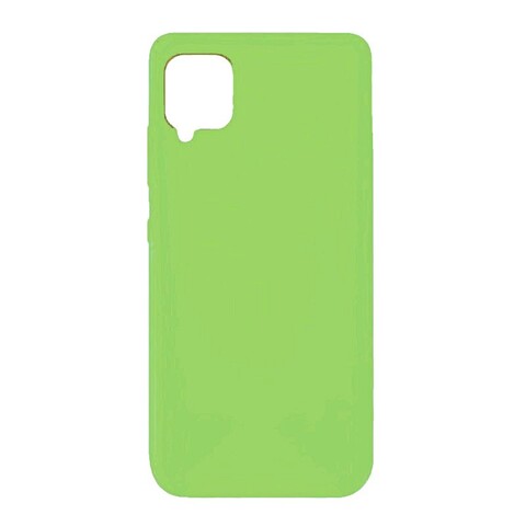 Силиконовый чехол Silicone Cover для Samsung Galaxy A42 (Зеленый)