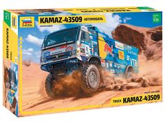 Model Kit KAMAZ-43509 rally Dakar 2022 KAMAZ-Master Zvezda 1:35