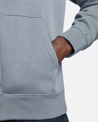 Куртка теннисная Nike Swoosh M Club Hoodie FZ BB - ashen slate/ashen slate/white