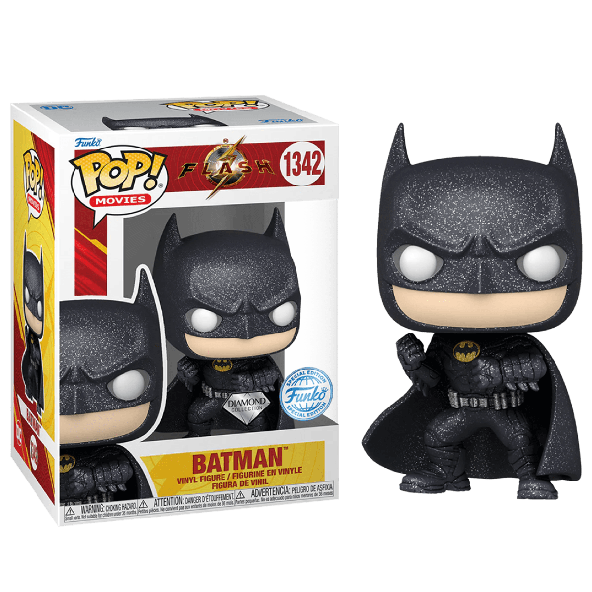 Фигурка Funko POP! Movies The Flash Batman (DGLT) (Exc) (1342) 71195» за 2  490 ₽ – купить за 2 490 ₽ в интернет-магазине «Книжки с Картинками»