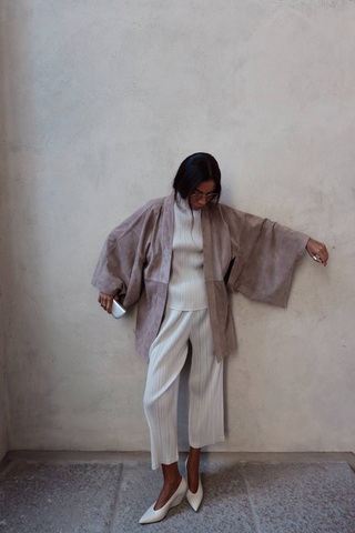 ПРЕДЗАКАЗ Кимоно из замши AMALIE x LYNA by O.Rim