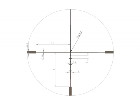 Оптический прицел Artelv CRS Fiber 1-6x24 SFP 30мм (AMF2-6X)