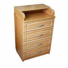 Комод Антел Ульяна-4 бук 600 (4 ящика)