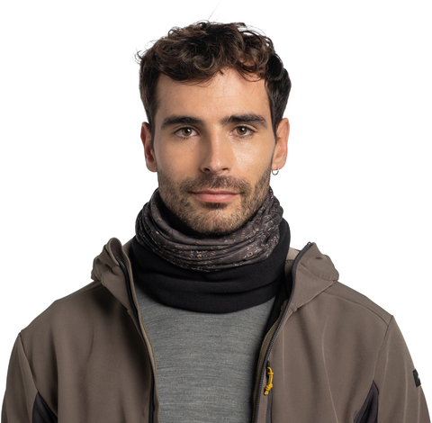 Картинка шарф-труба Buff Polar Cyture Black - 3