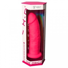 Фаллоимитатор с двойной плотностью Model 2 от SILEXD ярко-розовый (22,8*5,4 см)