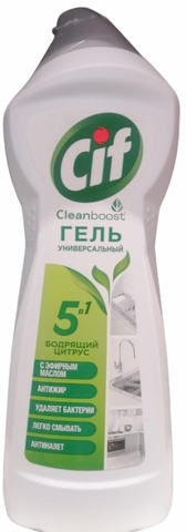 Средство чист CIF Гель Бодрящий цитрус 750 мл Unilever ТУРЦИЯ
