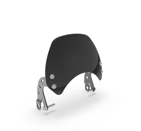 Ветровое стекло Royal Enfield тонированое черное Interceptor 650/Continental GT 650