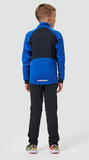 Детский утеплённый лыжный разминочный костюм Nordski Jr. Core True Blue/Black