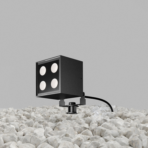 Грунтовый светодиодный светильник Maytoni Ares O309FL-L8B3K