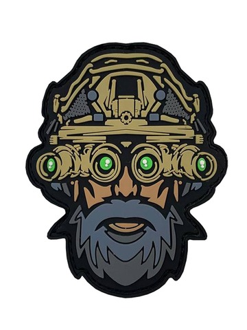 Патч ПВХ Бородач с ПНВ