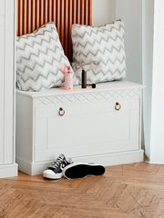 Скамья в прихожую Индра, сундук из МДФ