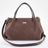 Сумка Саломея 334 эко-замша шоколад