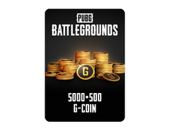 Игровая валюта PUBG: Battlegrounds - 5000 + 500 G-Coin [Цифровая версия] (для ПК, цифровой код доступа)