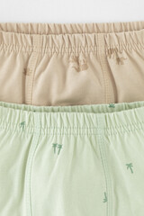 трусы/ уп  для мальчика  К 1930-2уп/морская пена,тем.бежевый,слонята