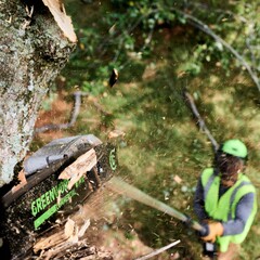 Высоторез-сучкорез Greenworks GD82PS25 82V (25 см) аккумуляторный, без АКБ и ЗУ