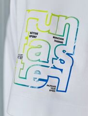 Свободная футболка  с авторским принтом  U49.048 (121483)