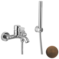 Remer MC02BR Смеситель для ванны Remer Metrica MC02BR, бронза масляная фото