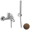 Remer MC02BR Смеситель для ванны Remer Metrica MC02BR, бронза масляная