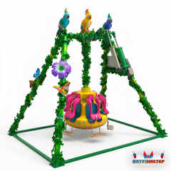 Маятник 360 аттракцион «Полёт над Джунглями», 6 мест, 6×3×4,3 м