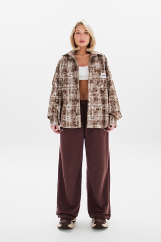 Рубашка в клетку CHOCOLATE