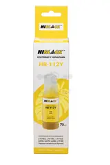 Контейнер с чернилами Hi-Black (HB-112) для Epson L6550/6570, Y, pigm, 70ml