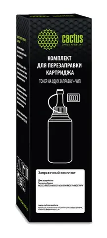 Тонер Cactus CS-RK-MLT-D111L черный, 60 гр., для Samsung Xpress M2022, M2020, M2021, M2020W, M2070, M2070FW