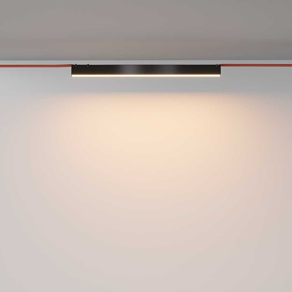 Подвесной светодиодный светильник Maytoni Technical Pendant system Parity Basis TR129B-24W3K-B