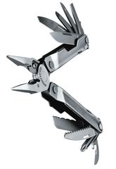 Мультитул Leatherman Rebar, 17 функций, стальной, нейлоновый чехол