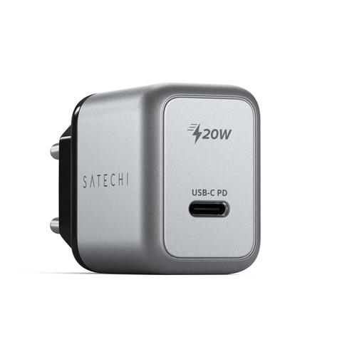 Зарядное устройство Satechi 20W USB-C PD Wall Charger EU, серый космос
