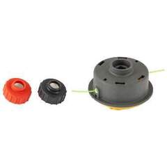 Катушка триммерная полуавтомат   быстрая заправка  шестигранник HEX х 15/6  болт 5/16 левый  М8 левый Denzel