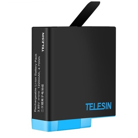 Аккумулятор TELESIN Battery для Gopro 5/6/7/8