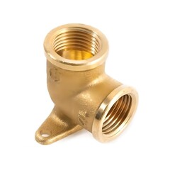 ViEiR Уголок 1/2" ВР с креплением, латунь (LF03)