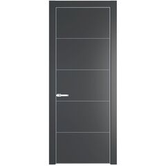 Межкомнатная дверь эмаль Profil Doors 15PA графит глухая