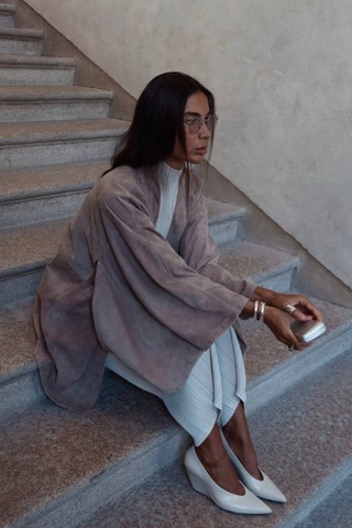 ПРЕДЗАКАЗ Кимоно из замши AMALIE x LYNA by O.Rim