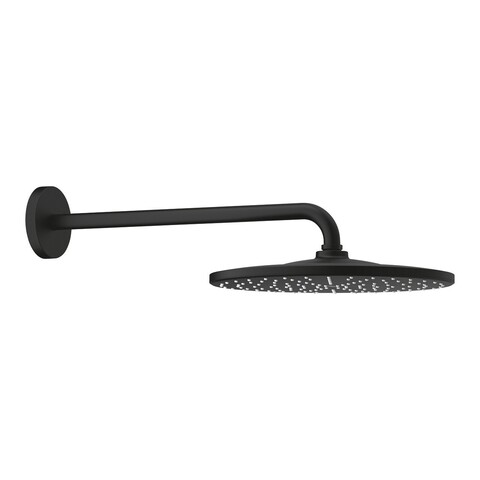 GROHE 22121KF0 Rainshower Mono 310 верхний душ с душевым кронштейном, 1 режим струи, фантомный чёрный