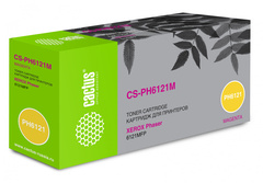 Лазерный картридж Cactus CS-PH6121M (106R01474) пурпурный увеличенной емкости для Xerox Phaser 6121, 6121 MFP, 6121 MFP d, 6121MFP n (2'600 стр.)