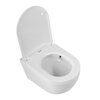 Унитаз подвесной безободковый с сиденьем CEZARES RELAX CZR-38088-49-TH-TOR/SC
