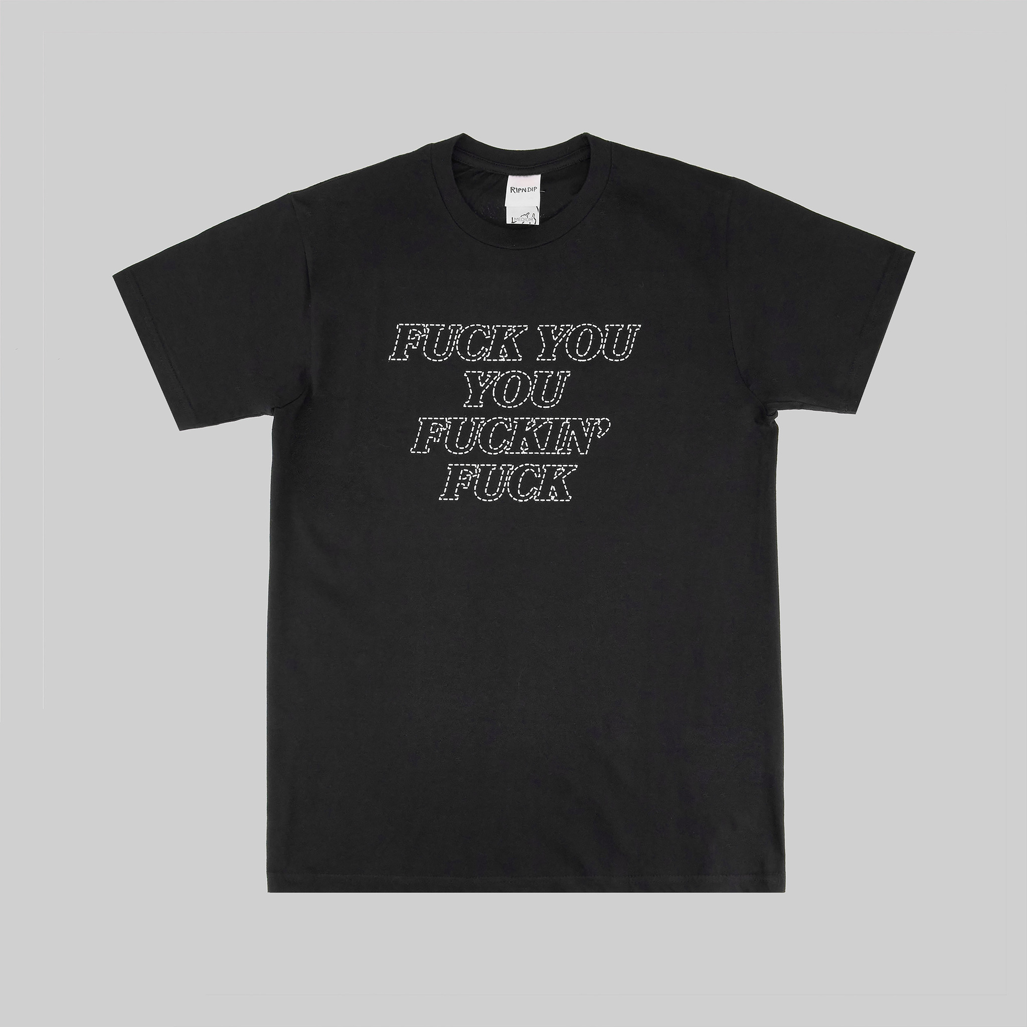 Купить Футболка мужская Ripndip Fuck You Tee | RND10094 - в магазине Dice