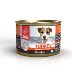 Blitz корм для собак всех пород (индейка с печенью) 200 гр