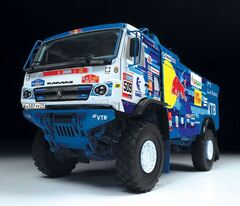 Model Kit KAMAZ-43509 rally Dakar 2022 KAMAZ-Master Zvezda 1:35