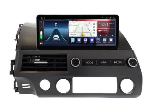 Магнитола Honda Civic седан (2006-2011) Android 11 4/64GB QLED DSP 4G модель HO-19TS10