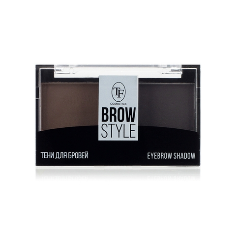 TF Тени для бровей BROW STYLE тон 53 темно-коричневый и черный бархат