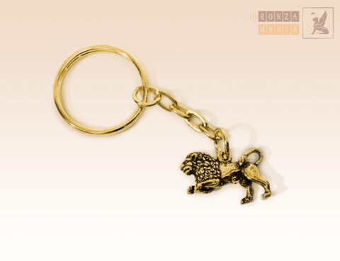 брелок зодиак Лев (23 июля - 23 августа)