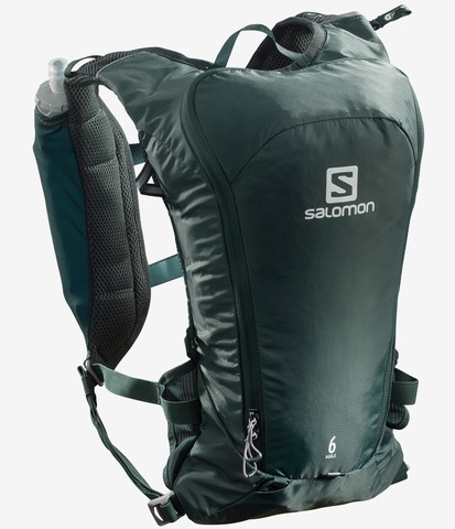 Картинка рюкзак беговой Salomon Agile 6 Set Green Gables - 1