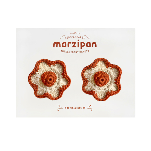 Заколочки Marzipan Autumn Flower