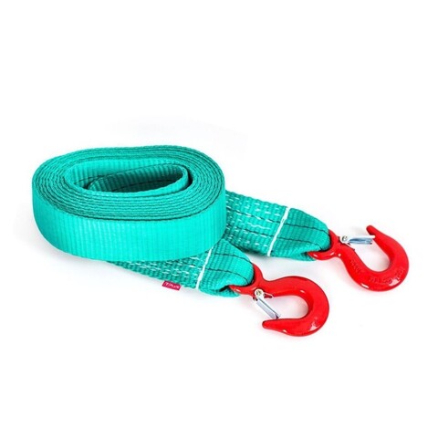 Буксировочный ремень Tplus 6/9 тонн (а/м до 3 тонн), 6 метров, крюк-крюк.