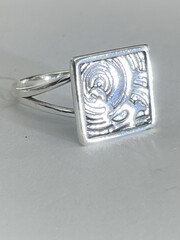 Мунк (кольцо из серебра)