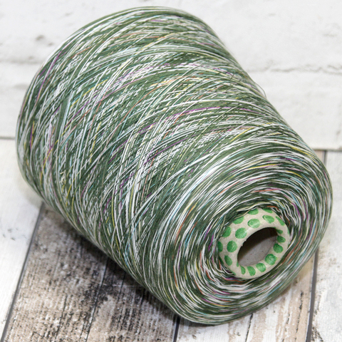 Хлопок MISSONI TRAFI 40/3 бело-зеленый