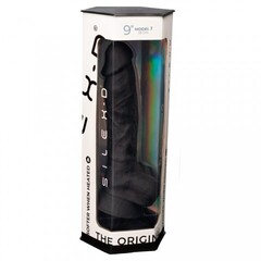 Фаллоимитатор с двойной плотностью Model 1 от SILEXD черный (23*4,7 см)